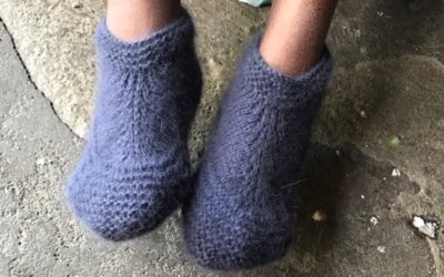 Chaussons Angora