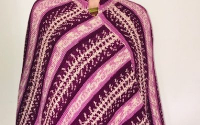 Poncho Mauve