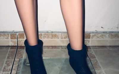 Chaussettes bleues