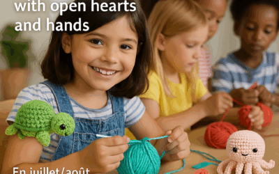✨ Textile art weaves its way into the holidays — with open hearts and hands