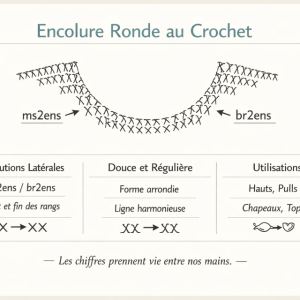 Encolure Ronde au Crochet