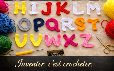 Alphabet au Crochet – Lettres Colorées Fait‑Main