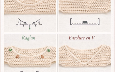 Encolures au Crochet et au Tricot : l’Essentiel à Connaître