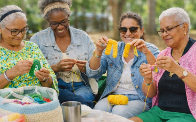 Journée Mondiale du Tricot & Crochet : Un Lundi de Partage au Parc du Gol